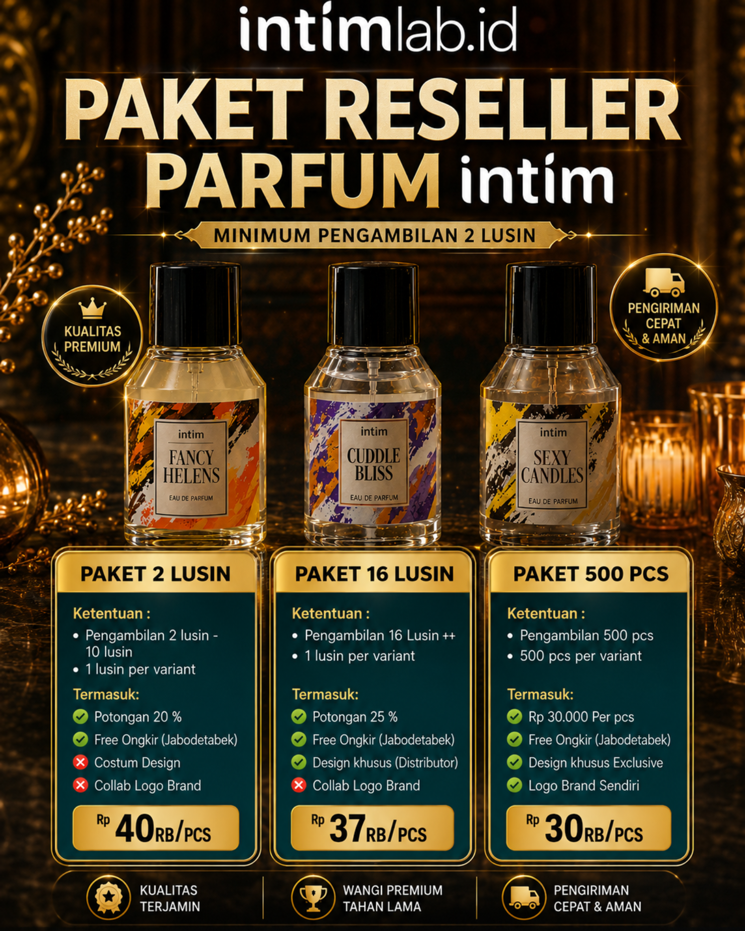 Paket Reseller Eau De Parfum 